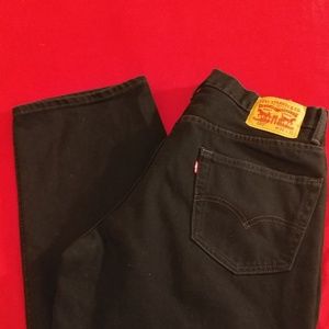 Mens Levi's 550 classic straight leg,W36 L31
